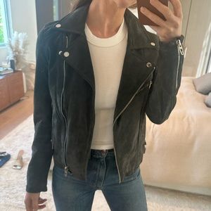 Charcoal BlankNYC moto jacket